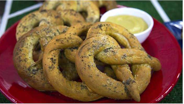 Recipe: Soft Baked Pretzels w/ Spicy Beer Mustard